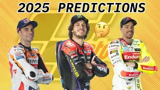 PREDICTING The 2025 MotoGP Grid [upl. by Dnalevelc]