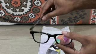 Lenskart review  Lenskart blue cut lenses eyeglasses unboxing Lenskart gold membership benefits [upl. by Eeb499]