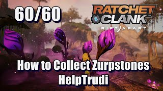 How to Collect Zurpstones for Trudi in Ratchet and Clank Rift Apart [upl. by Lyudmila]