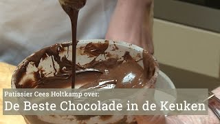 De beste chocolade om in de keuken te gebruiken  Cees Holtkamp [upl. by Base555]