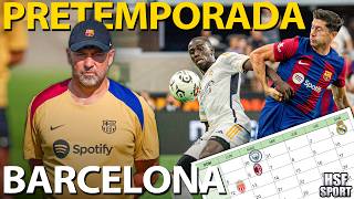 📺 Partidos BARCELONA Pretemporada  Cuándo juegan fecha y hora 🗓 [upl. by Hcab272]