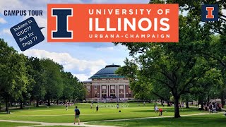 UIUC campus tour video University of Illinois Urbana Champaign Best Top Engr UIUC UrbanaChampaign [upl. by Nodarse581]