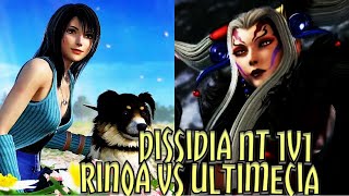 Dissidia Final Fantasy NT 1v1  Rinoa Vs Ultimecia [upl. by Esineg]