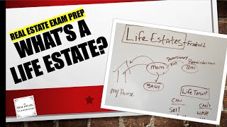 What Is A Life Estate  Real Estate Exam Prep [upl. by Risley]