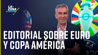 COPA AMÉRICA Y EUROCOPA SE VAN DEFINIENDO LAS LLAVES  LA ZONA CENTRAL [upl. by Erdnaed]