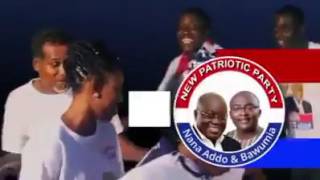 LUCKY MENSAH SINGS FOR NPP 2016 [upl. by Lacim935]