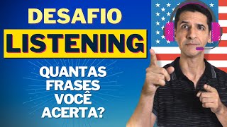 Melhore seu LISTENING em 30 DIAS  DESAFIO do LISTENING em inglês [upl. by Kcirddot]