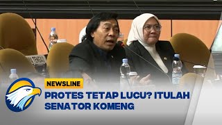 Masuk ke Komite Pertanian Komeng Protes ke DPD RI Newsline [upl. by Nimajneb]