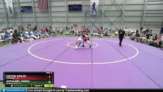 132 Lbs Placement Matches 8 Team  Colton Weiler Wisconsin Vs Nathaniel Askew Georgia Blue C88 [upl. by Willyt]