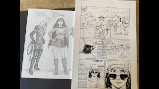 Drawing Pinups VS Drawing Comics [upl. by Deroo]