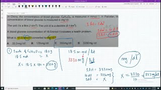 How to convert mmoll glucose into mgdl [upl. by Mcneil]