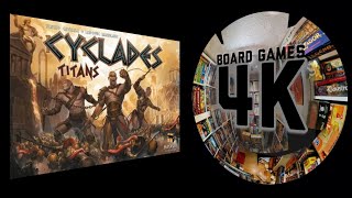 Cyclades Titans Boardgame amp Monuments Expansion 4 Player PlaythroughTutorial [upl. by Moneta887]