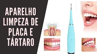 Aparelho Limpeza De Placa E Tártaro Remove Limpa Dente [upl. by Ahsinev733]