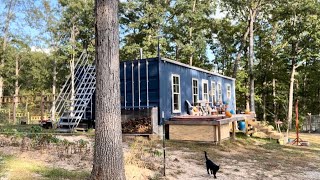 Building a Home Out of Containers w No Experience  TIMELAPSE [upl. by Bensen]