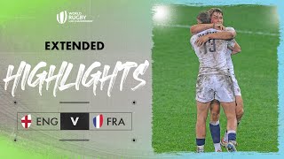 A CLASH for the championship  England v France  World Rugby U20 Championship 2024 Match Highlights [upl. by Kcirad]