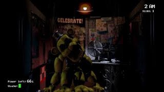 FNaF Golden Freddy Jumpscare [upl. by Kitrak]