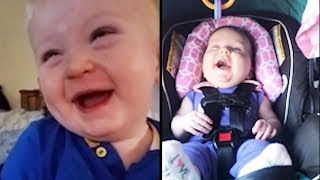 10 minutes de bébé qui rit  essayez de ne pas rire ni sourire [upl. by Hayyifas]