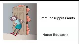 Immunosuppressants Pharmacology [upl. by Ahsoyem]