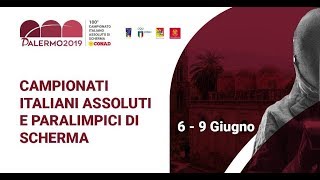 Campionati Italiani CONAD Palermo2019  II giornata  Live Streaming [upl. by Janet]