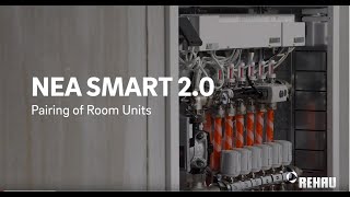 REHAU NEA SMART 20 Pairing of Room Units [upl. by Aronle]