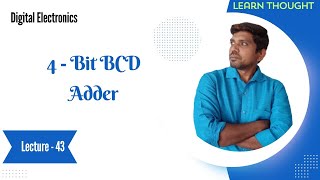 4 Bit BCD Adder in Digital Electronics  Learn Thought  S Vijay Murugan [upl. by Reimer]