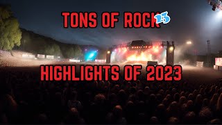 🔥🎸 Best of Tons of Rock 2023 🤘🎥 [upl. by Ellatsirhc199]