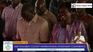 Pastor Makes President Ruto amp Other leaders laugh at the middle of prayer as he uses big English [upl. by Ellatsyrc]