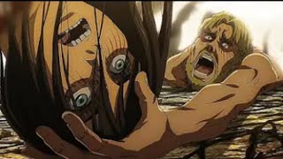 Gabi Shoots Eren Porcos Death Attack on Titan Season 4 Part 2 full HD scene [upl. by Lemyt]