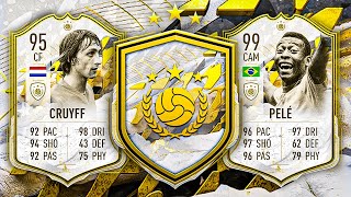 20x 93 ICON MOMENTS PACKS 🤯 FIFA 22 Ultimate Team [upl. by Ardnuhsed210]