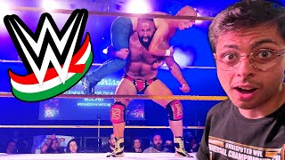 Vado ad uno Show di WRESTLING ITALIANO spettacolare [upl. by Htir]