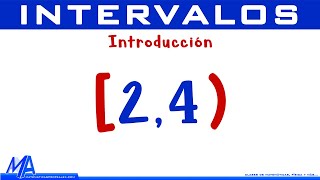 Intervalos introducción  tipos de intervalos MatematicasprofeAlex [upl. by Sukey]