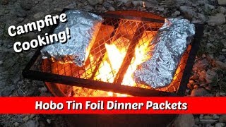 Hobo Tin Foil Dinner Packets  Campfire Camp Cooking  Amy Learns to Cook [upl. by Radmilla881]