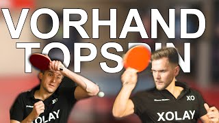 Gefährlicher Vorhand Topspin  So ziehst du jeden Ball auf den Tisch  SPIN College  XOLAY [upl. by Sidnak741]