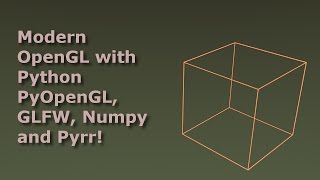 Modern OpenGL programming in Python  part 17  loading obj files [upl. by Gudrun]