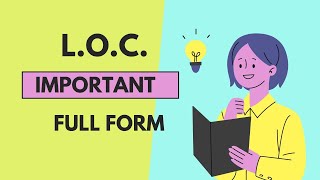 LOC Full Form [upl. by Wurster]