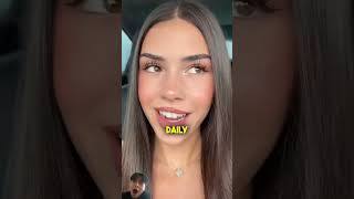 Leah Halton beauty skincare makeup tiktok reaction [upl. by Hgielra746]