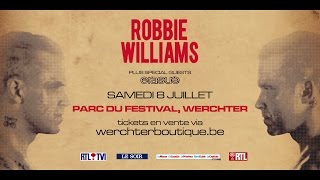 Werchter Boutique presents Robbie Williams [upl. by Lleynad]