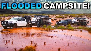 STRANDED in Floodwater for days How we ESCAPED  incredible Karijini swimming holes amp free camps [upl. by Valry219]