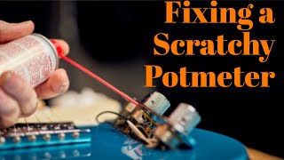 Fixing a scratchy Potmeter [upl. by Burtis722]