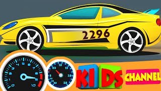 Racing cars  car race video for kids  sports cars [upl. by Kamal544]