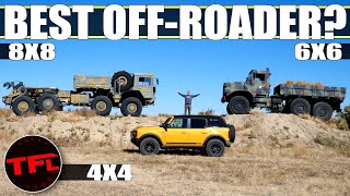 Can the New Ford Bronco Keep Up with the Ultimate Military Trucks OffRoad [upl. by Sheba]