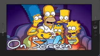 Streaming The Simpsons on My Tablet A Convenient Experience [upl. by Aihsyak]