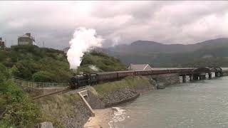 Black Five over Barmouth Bridge [upl. by Perreault]