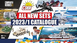 New sets from 20231 COBI catalogue  Tanks planes battleships cars cobi [upl. by Rifkin]