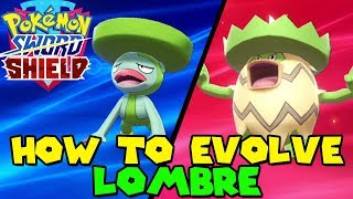 How to evolve LOMBRE to LUDICOLO in Pokemon Sword amp Shield [upl. by Anallese792]