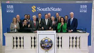 SouthState NYSE SSB Rings The Opening Bell® [upl. by Artenahs]