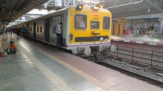 OLD Local Train of Mumbai ll Retrofitted EMU Local Train ll Mumbai Local Train [upl. by Adama54]