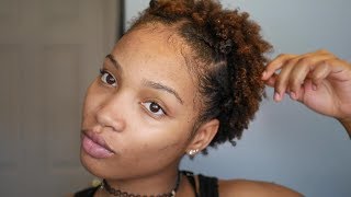 Styling My TWA Hair Tutorial [upl. by Simons309]