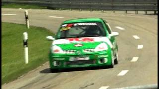 2013 Bergrennen Reitnau Renault Clio Classic Cup 2RL [upl. by Nottnerb314]