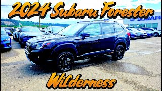 2024 Subaru Forester Wilderness Condensed walkthrough 24FR7812 [upl. by Laenahtan238]